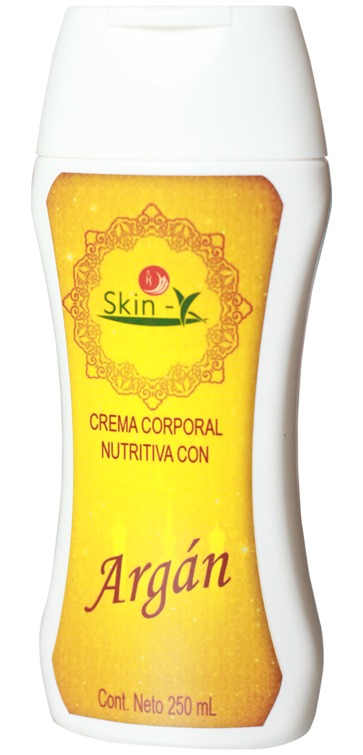 Crema corporal nutritiva con argán